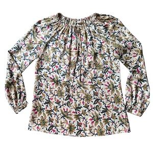 Tory Burch 100% Silk Blouse Size 4